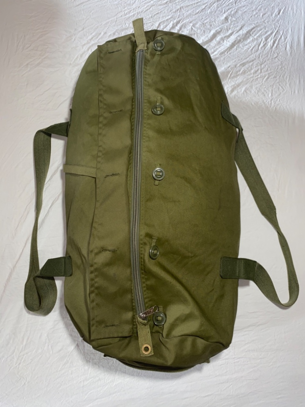 Large Military Duffle Bag Genuine Canadian Armed Forces Vintage